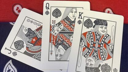 Bicycle Bandana (Red) Playing Cards - Image 2