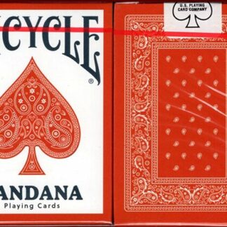 Bicycle Bandana Stripper (Red) Playing Cards