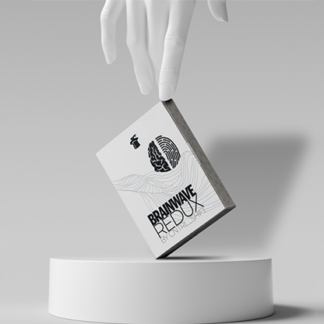 Brainwave Redux Blue (Gimmicks and Online Instructions) by cntrl_shft - Trick