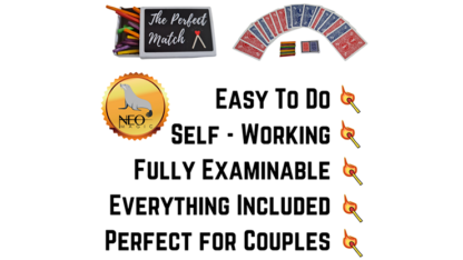 PERFECT MATCH (Gimmicks and Online Instructions) by Vinny Sagoo - Trick - Image 4