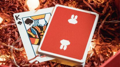 Surprise Deck V5 (Red) Playing cards by Bacon Playing Card Company - Image 3
