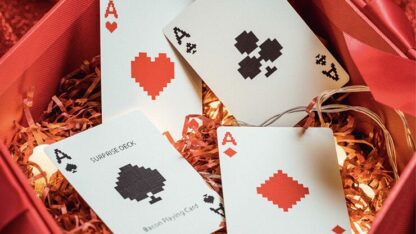 Surprise Deck V5 (Red) Playing cards by Bacon Playing Card Company - Image 4