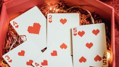 Surprise Deck V5 (Red) Playing cards by Bacon Playing Card Company - Image 5