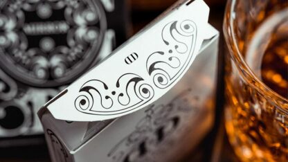 Smoke & Mirror (Smoke-White) Deluxe Limited Edition Playing Cards by Dan & Dave - Image 2