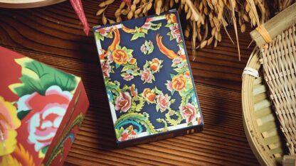 Phoenix and Peony (Blue) Playing Cards by Bacon Playing Card Company - Image 2