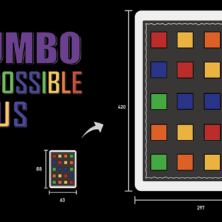 IMPOSSIBLE JUMBO (Gimmicks and Online Instructions) by Hank & Himitsu Magic - Trick