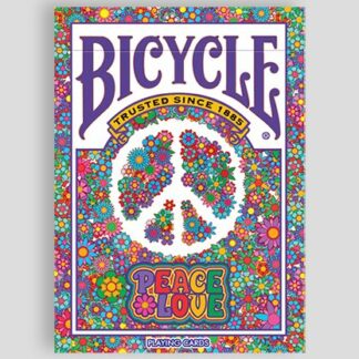 Bicycle Peace & Love Playing Cards by Collectable Playing Cards