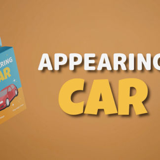 APPEARING CAR (Gimmicks and Online Instructions) by Julio Montoro & The Paranoia Co. - Trick