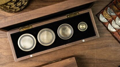 M Box Luxury Set (Half Dollar) by Artisan Coin & Jimmy Fan - Trick - Image 2