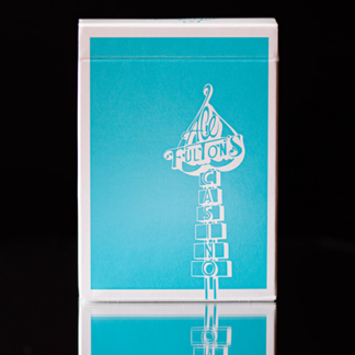 Ace Fulton's Casino: Miami Vice Blue Playing Cards