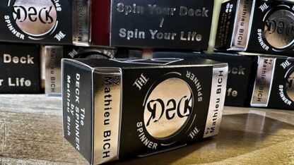 The Deck Spinner (Gimmick and Online Instructions) by Mathieu Bich - Trick - Image 3