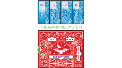 Elite Night Flight (Red) Marked Playing Cards by Steve Dela - Image 3