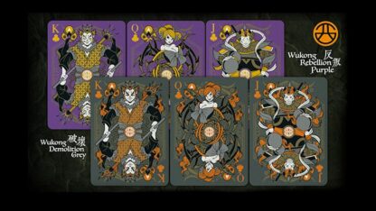 Bicycle Bull Demon King (Demolition Grey) Playing Cards - Image 5