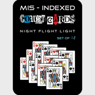 Mis-Indexed Court Cards (LIGHT) - Pack of 12 by Steve Dela - Trick