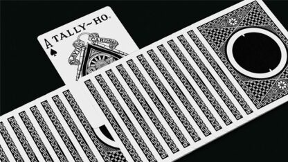 Orbit Tally Ho Circle Back (Black) Playing Cards - Image 4