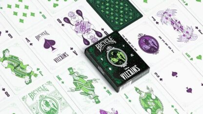 Bicycle Disney Villains (Green)  by US Playing Card Co. - Image 2