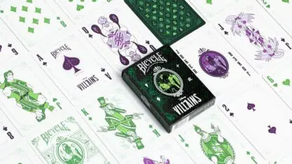 Bicycle Disney Villains (Green)  by US Playing Card Co. - Image 2
