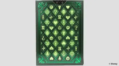 Bicycle Disney Villains (Green)  by US Playing Card Co. - Image 3