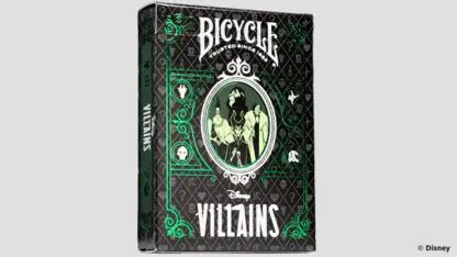 Bicycle Disney Villains (Green)  by US Playing Card Co.