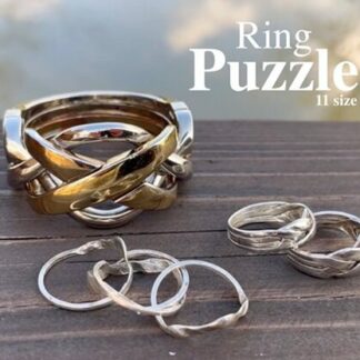 Puzzle Ring Size 11 (Gimmick and Online Instructions) - Trick