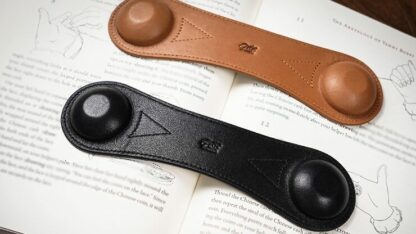 Leather Book Weight (Brown) by TCC Presents - Image 5