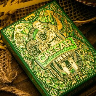 Caesar (Green) Playing Cards by Riffle Shuffle