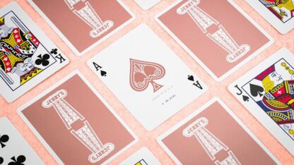 Jerry's Nugget Monotone (Rose Gold) Playing Cards - Image 4