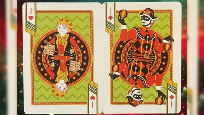 Bicycle Nutcracker (Green Gilded) Playing Cards - Image 3