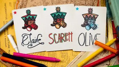 Crayon Playing Cards by Kings Wild Project - Image 2