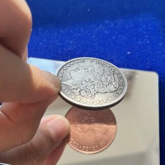 Copper Morgan Double Face Coin by N2G - Trick