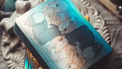 Holographic Naughty Dog and Liquid Cat Set Playing Cards by 808 Magic and Bacon Playing Card - Image 3