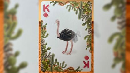Gilded Bicycle Balloon Desert Playing Cards - Image 5