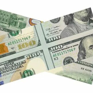 MAGIC MISMADE BILL (USD 100 Dollar Bill) by Diamond Jim Tyler