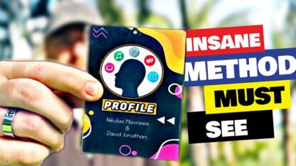 Profile (Gimmicks and Online Instructions) by Nikolas Mavresis and David Jonathan - Trick - Image 3