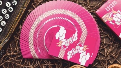 The Dragon (Pink Gilded) Playing Cards - Image 4