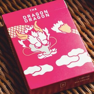 The Dragon (Pink Gilded) Playing Cards