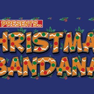 Christmas Bandana Gingerbread by Lee Alex