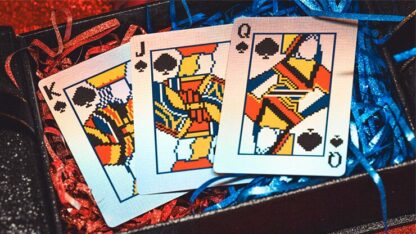 Limited Holographic Edition Surprise Deck V5 (Red) Playing cards by Bacon Playing Card Company - Image 4