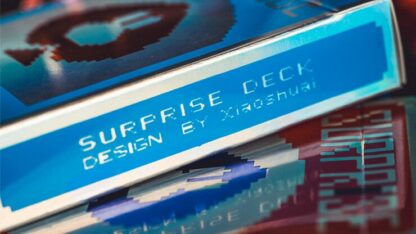 Limited Holographic Edition Surprise Deck V5 (Blue) Playing cards by Bacon Playing Card Company - Image 4