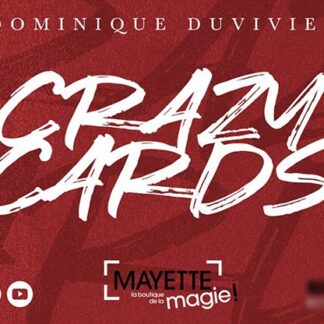 Crazy Cards (Gimmicks and Online Instructions) by Dominique Duvivier - Trick