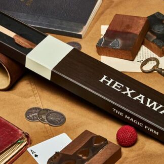 Hexawand Walnut (Brown) Wood by The Magic Firm - Trick