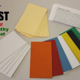 Mental Telepathy Cards (Color) by Chazpro Magic - Trick
