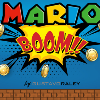MARIO BOOM (Gimmicks and Online Instructions) by Gustavo Raley - Trick