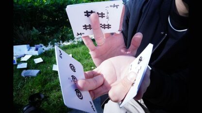 Simple Doodle (Mono) Playing Cards by Bacon Playing Card - Image 2