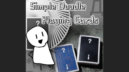 Simple Doodle (Mono) Playing Cards by Bacon Playing Card - Image 4