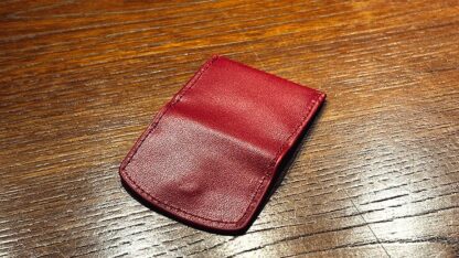 The Cowhide Coin Wallet (Red) by Bacon Magic - Trick - Image 3