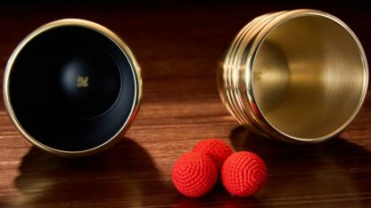 Cups and Balls Set (Brass) by Bluether Magic and Raphael - Image 5