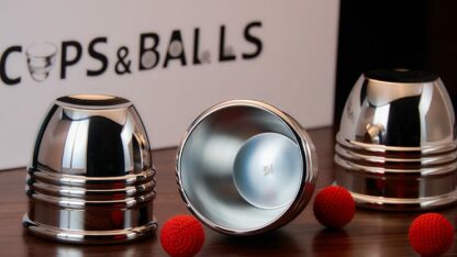 Cups and Balls Set (Stainless-Steel) by Bluether Magic and Raphael - Image 2
