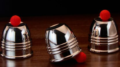 Cups and Balls Set (Stainless-Steel) by Bluether Magic and Raphael - Image 3