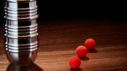 Cups and Balls Set (Stainless-Steel) by Bluether Magic and Raphael - Image 5